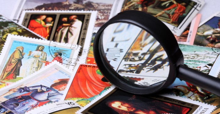 Rare stamp collections at online auctions