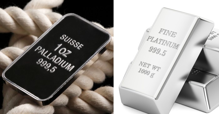 Palladium and platinum regain after declining amidst market pressures