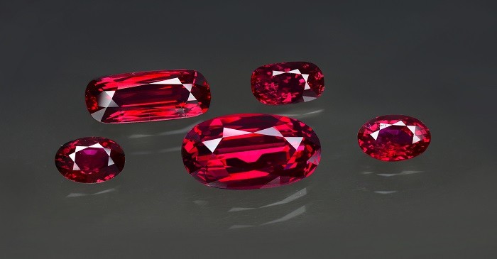 Classy and rarest pigeon blood rubies